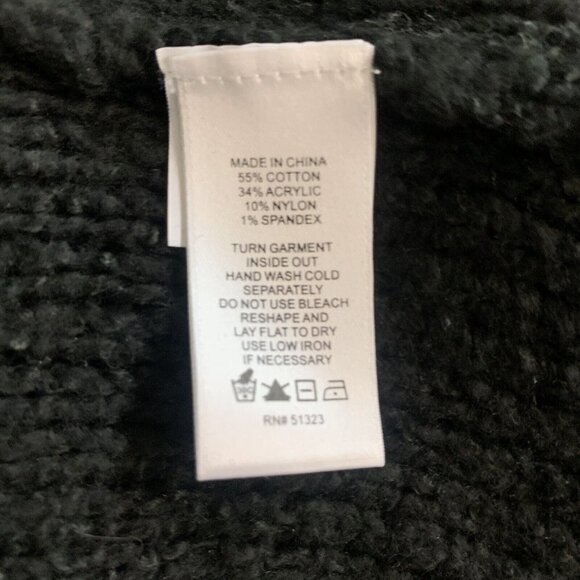 1 State Women Multicolor Stripe Multi Texture Pullover Sweater Size Medium - Picture 5 of 5